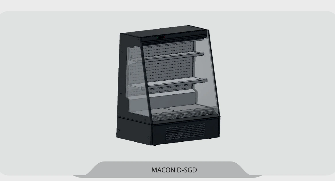 MACON D-SGD — Açık teşhir, gece perdesi